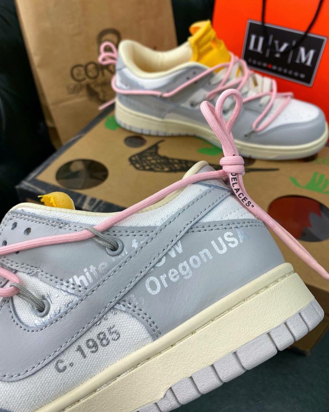 Кеды Off-White x Nike Dunk Low 02 of 50