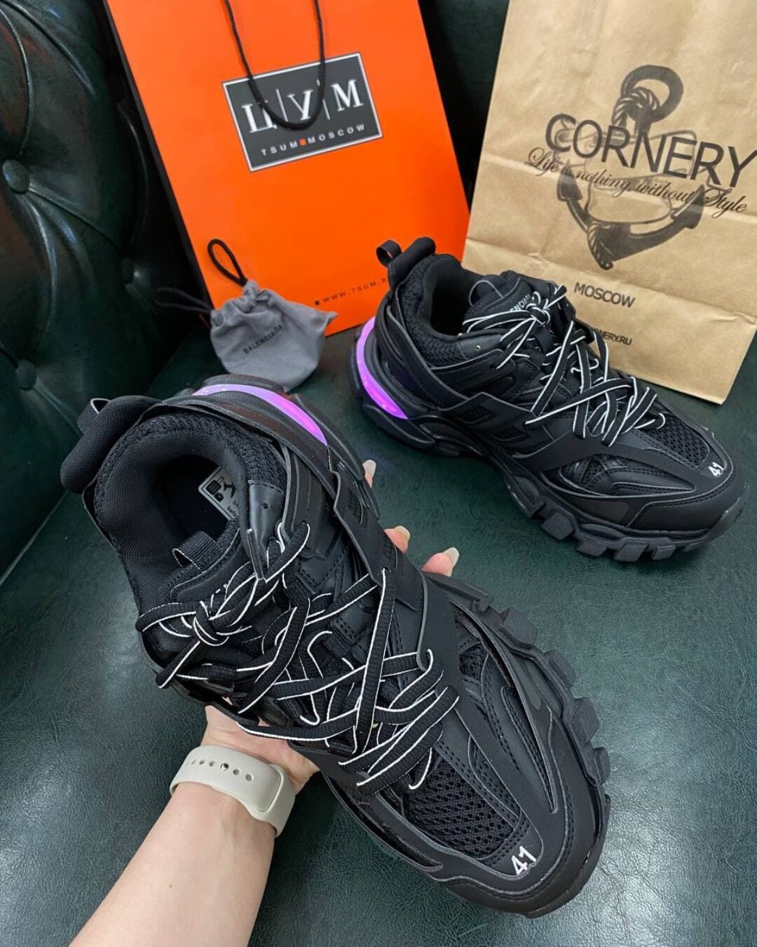 Кроссовки Balenciaga Track — фото 7