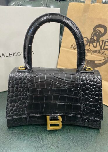 Сумка Balenciaga Crocodile Effect Tote Bag