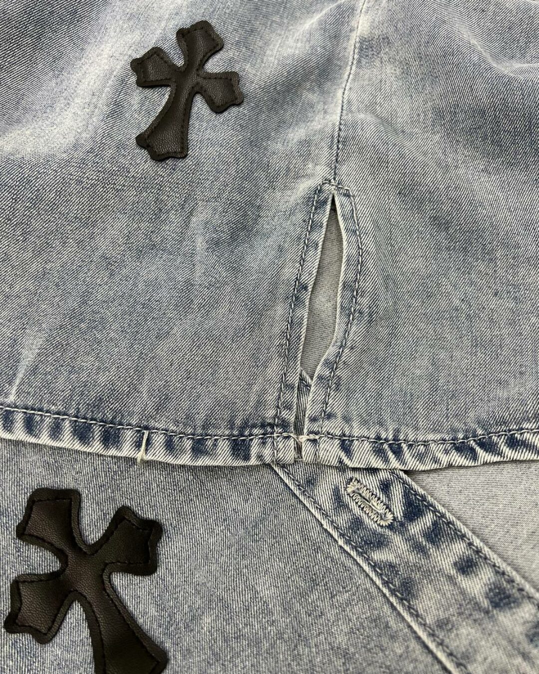 Джинсовка Chrome Hearts