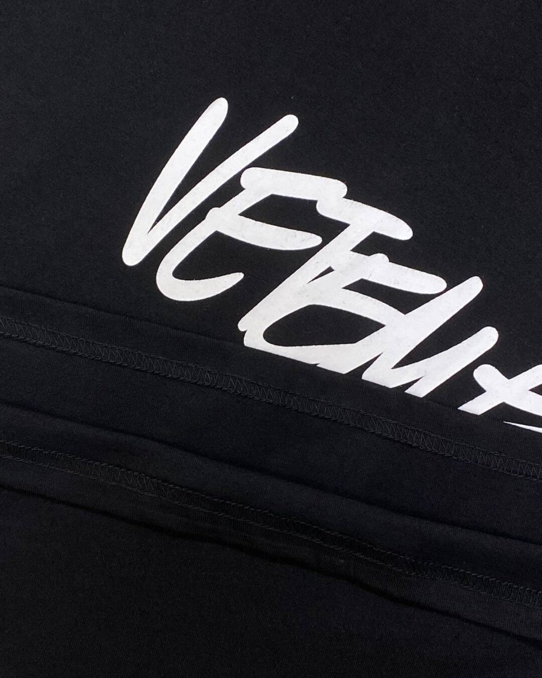 Футболка Vetements Italic Logo — фото 4