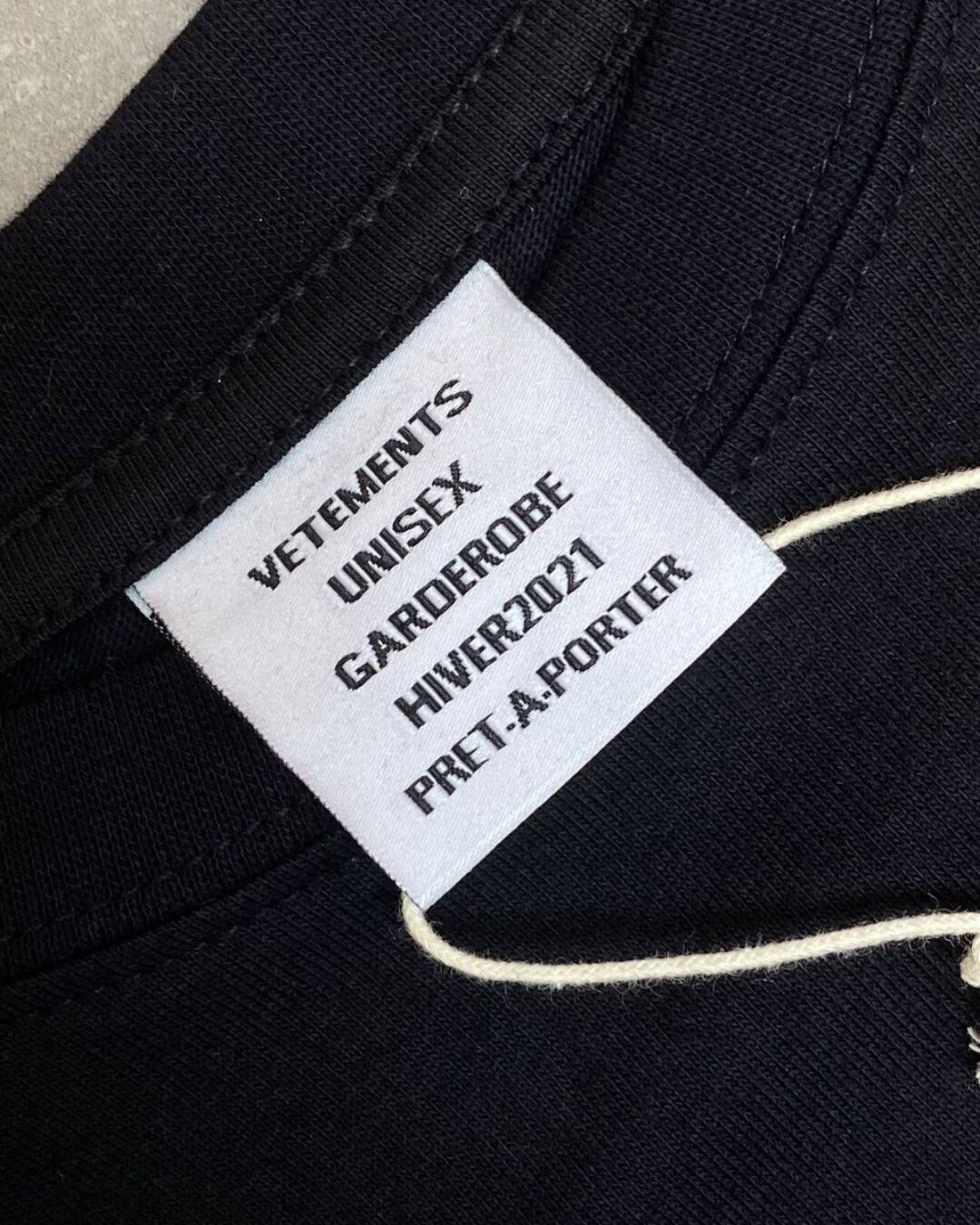 Футболка Vetements Italic Logo — фото 6
