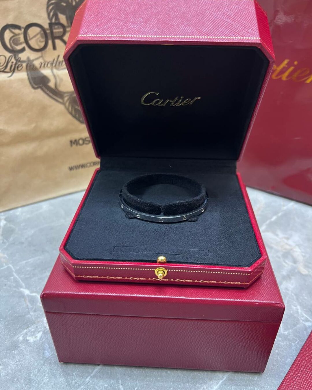 Браслет Cartier Love (тонкий)