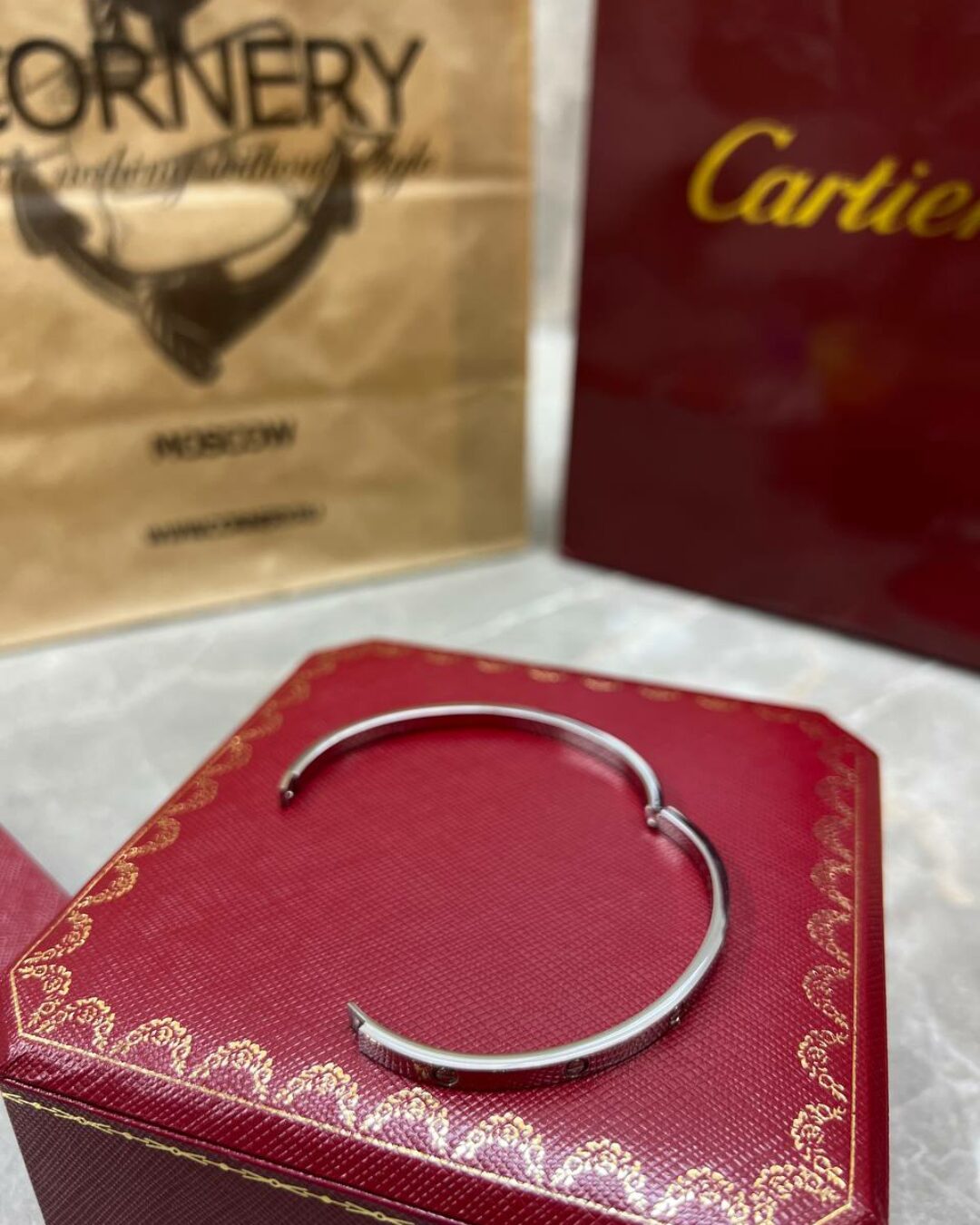 Браслет Cartier Love (тонкий)