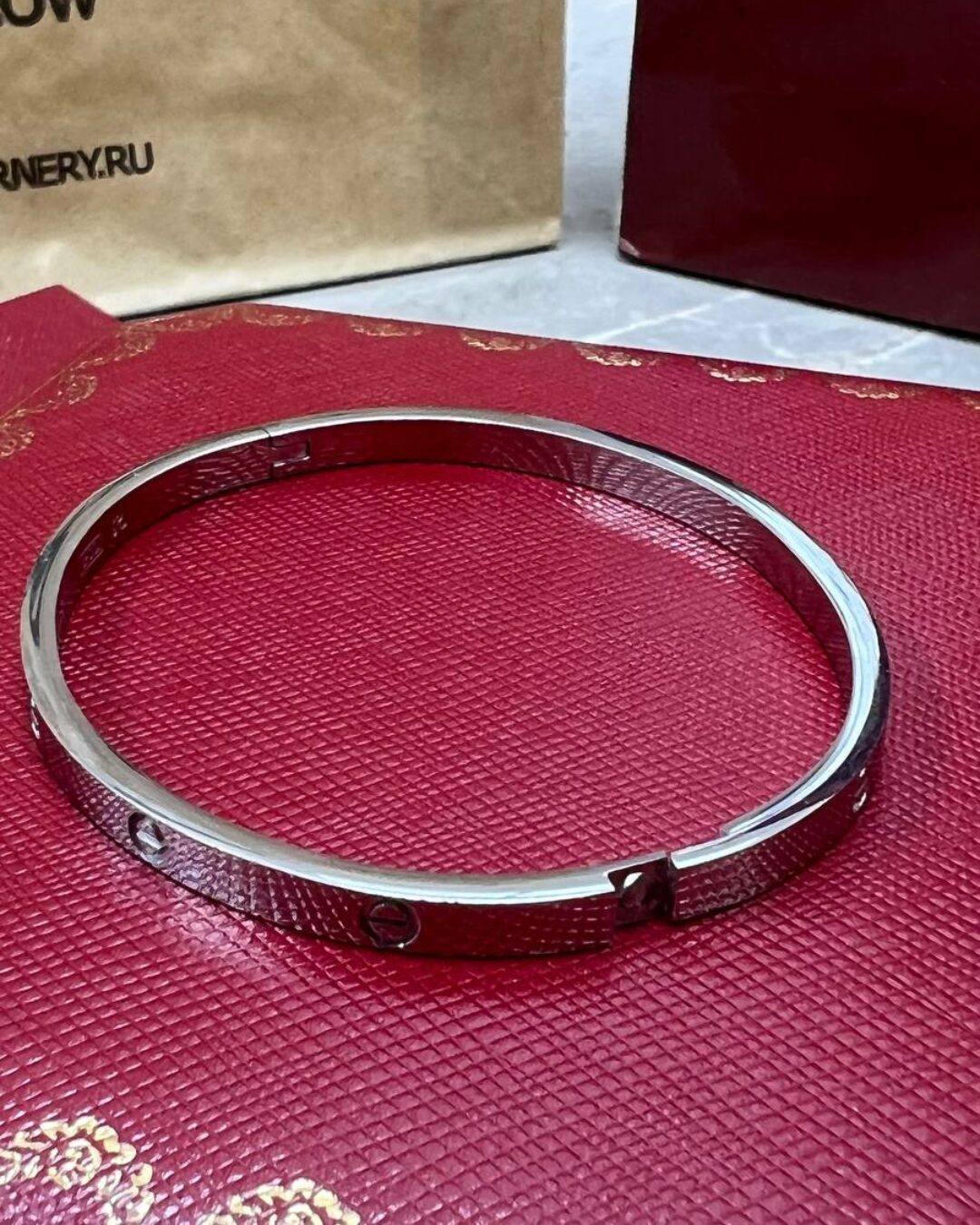 Браслет Cartier Love (тонкий)