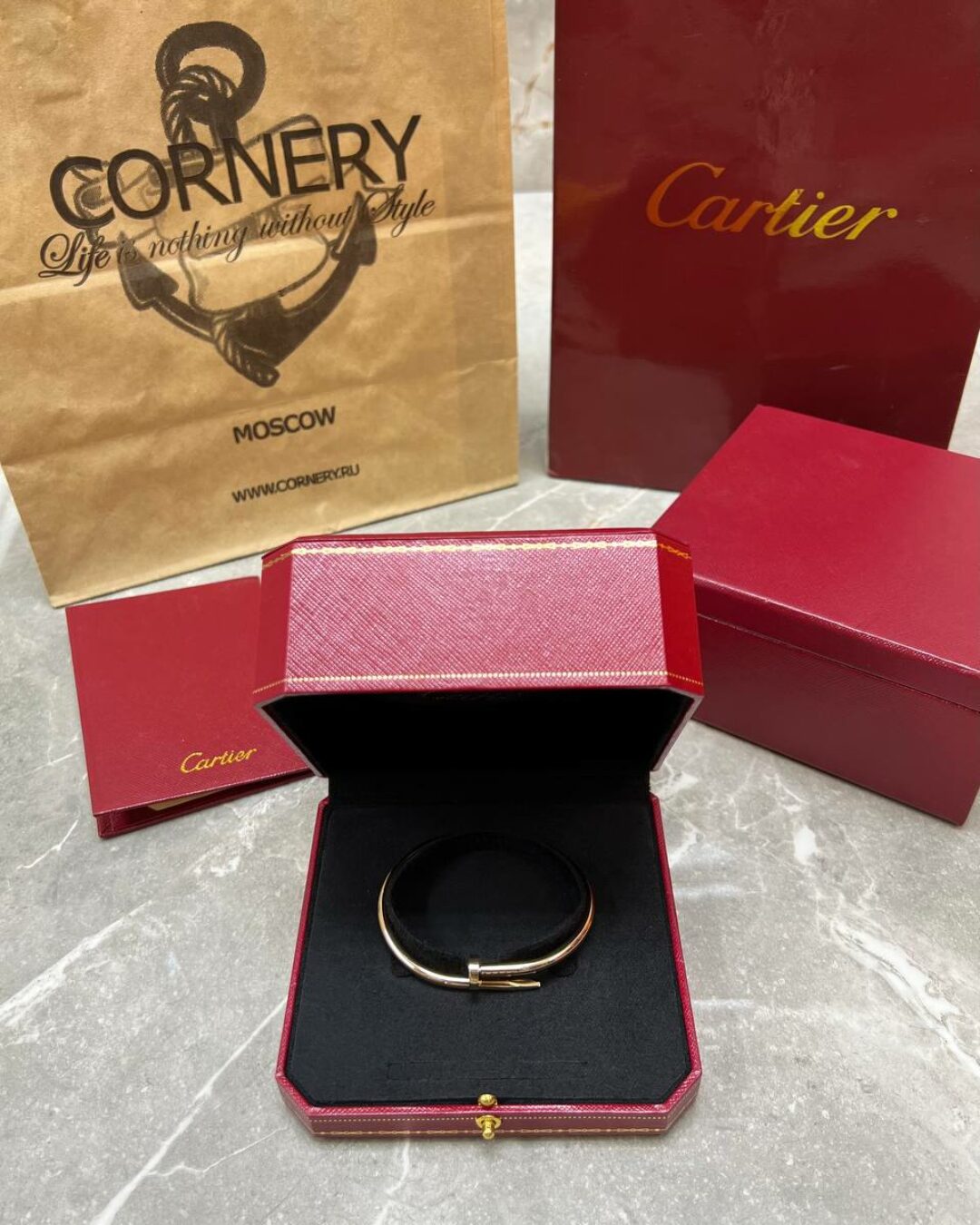 Браслет Cartier Гвоздь (тонкий)