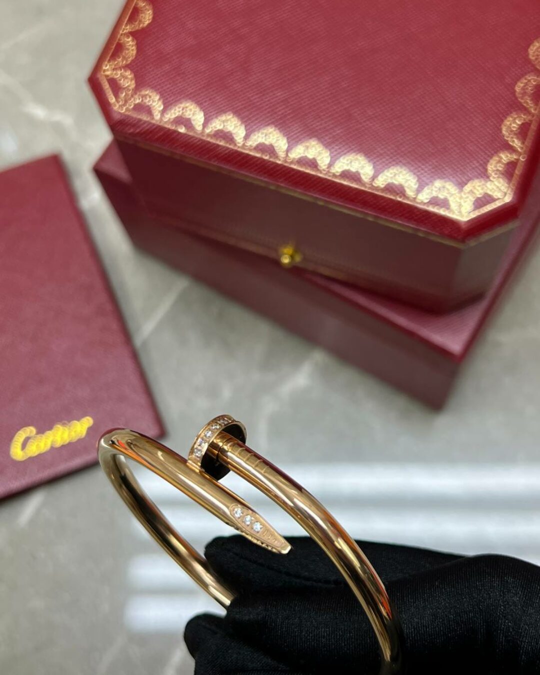 Браслет Cartier Гвоздь (камни)