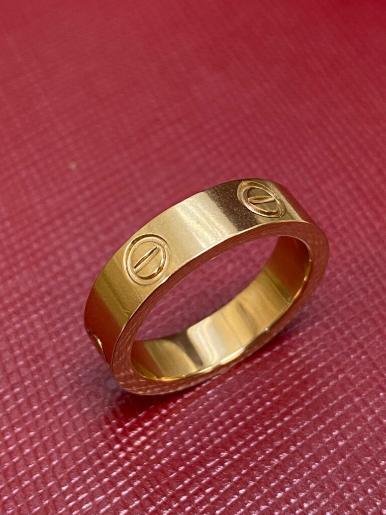 Кольцо Cartier Love (Rose Gold)