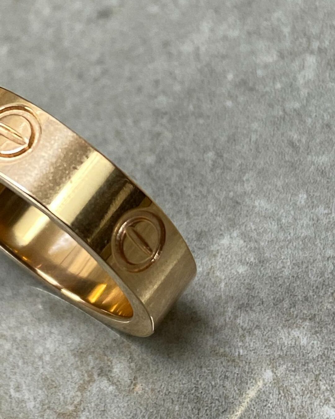 Кольцо Cartier (розовое золото)