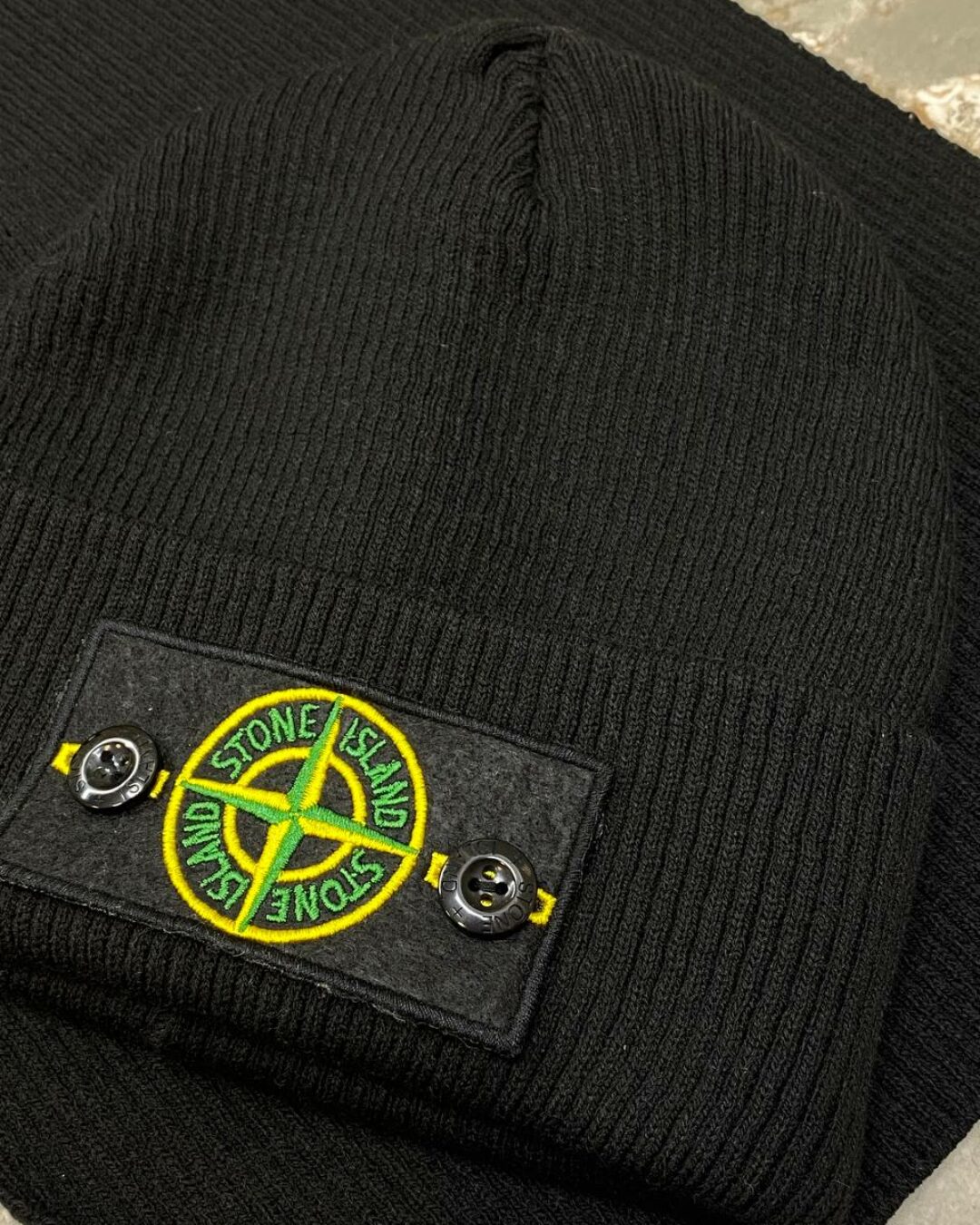 Комплект Шарф + Шапка Stone Island