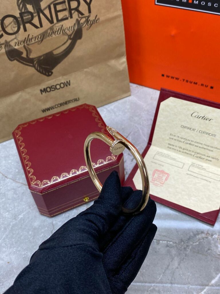 Браслет Cartier Juste un Clou (камни)