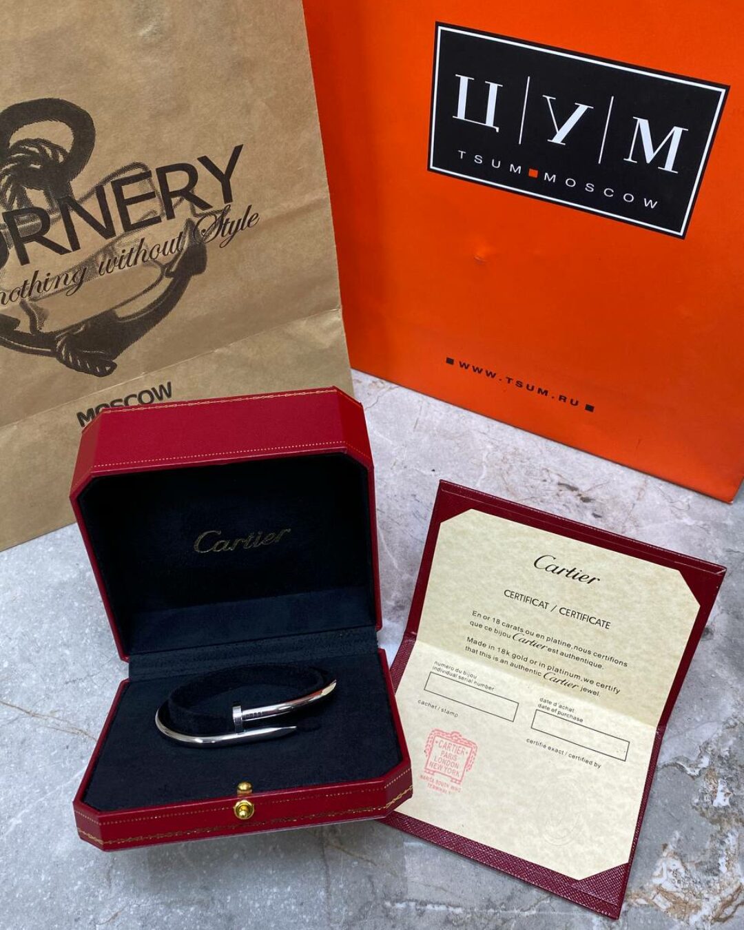 Браслет Cartier Гвоздь