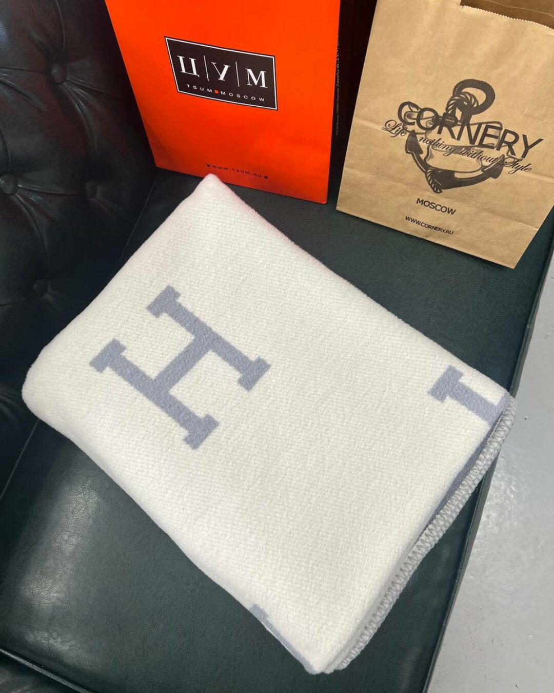 Плед Hermes