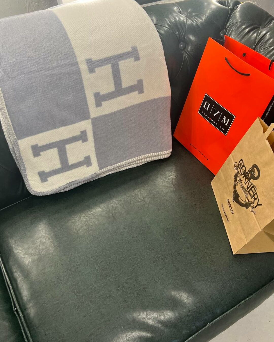 Плед Hermes