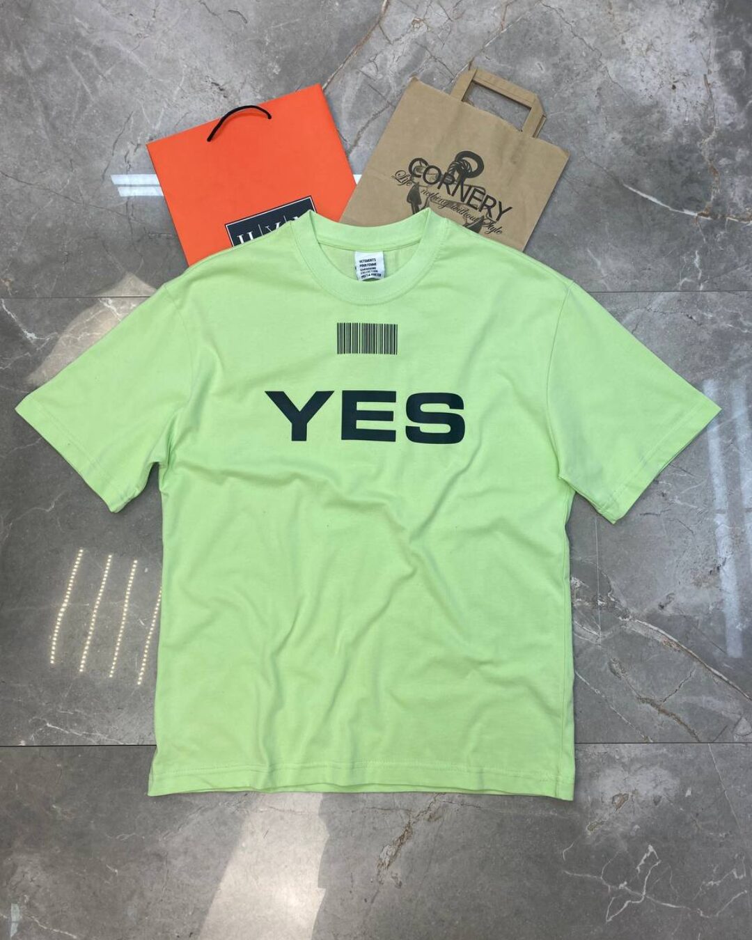 Футболка Vetements Yes Or No