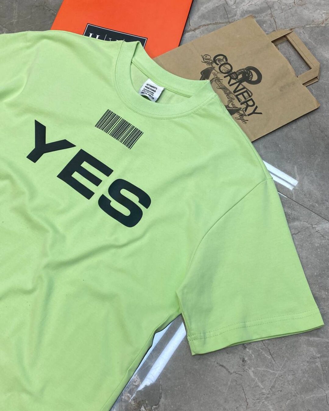 Футболка Vetements Yes Or No — фото 2