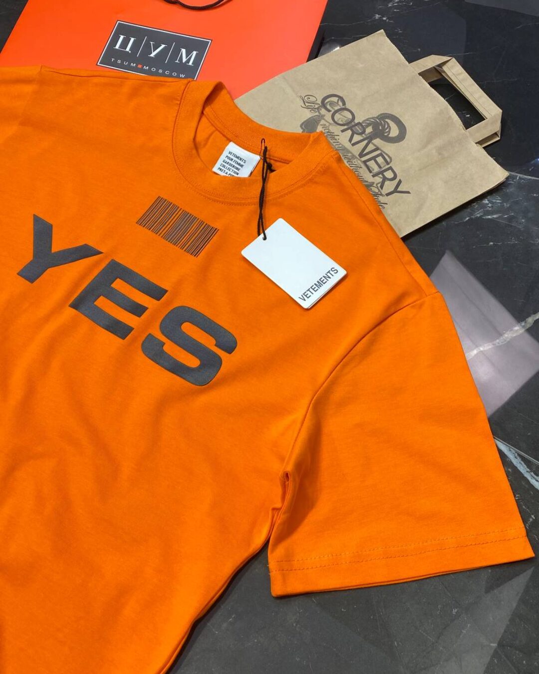 Футболка Vetements Yes Or No — фото 2