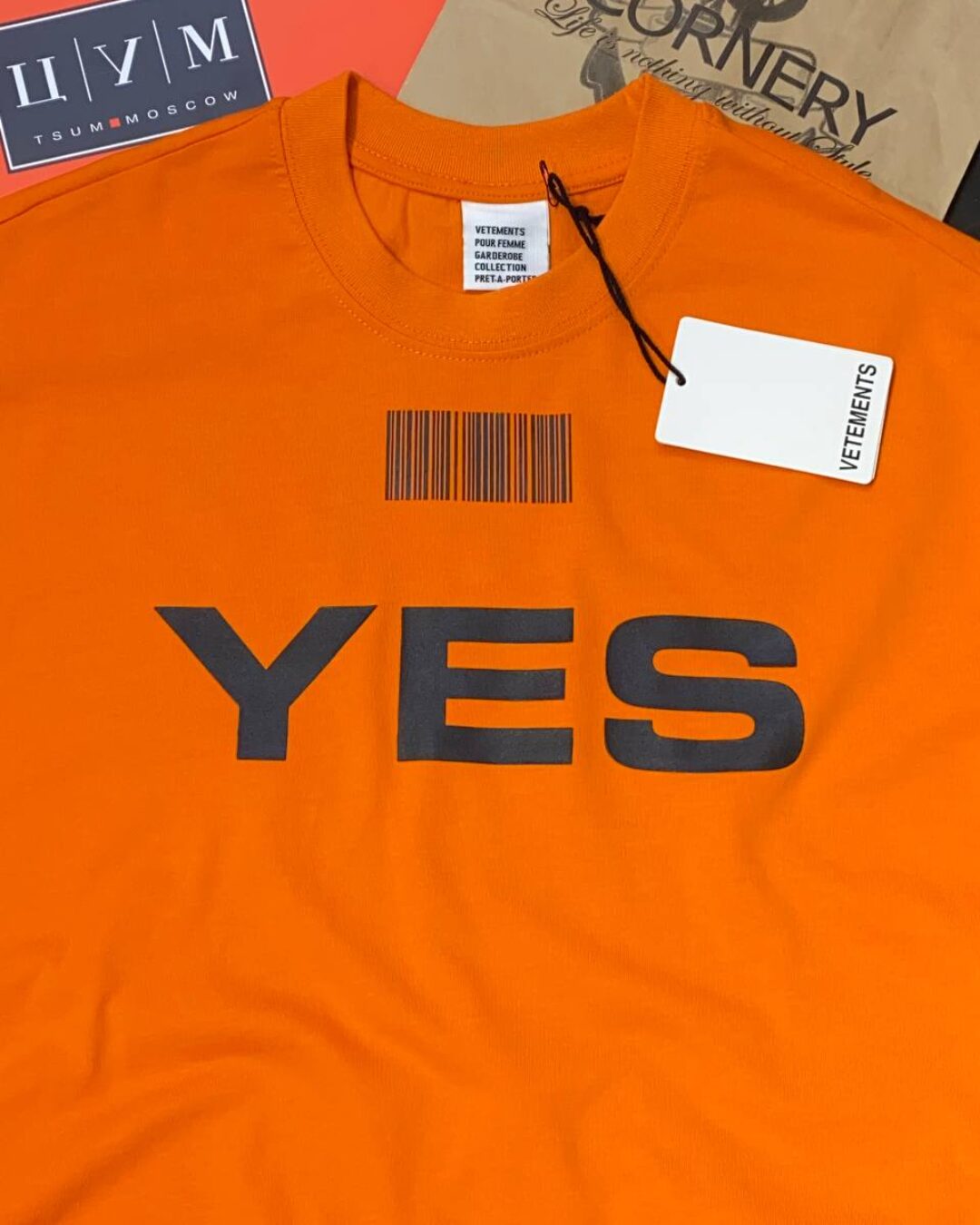 Футболка Vetements Yes Or No — фото 4