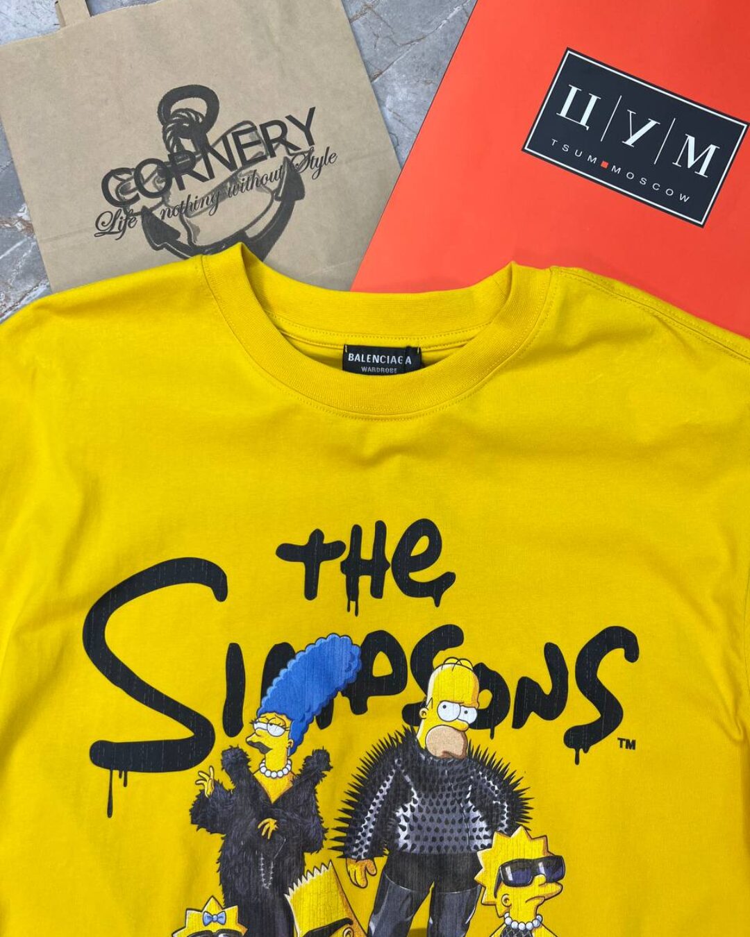 Футболка Balenciaga x Simpsons — фото 7