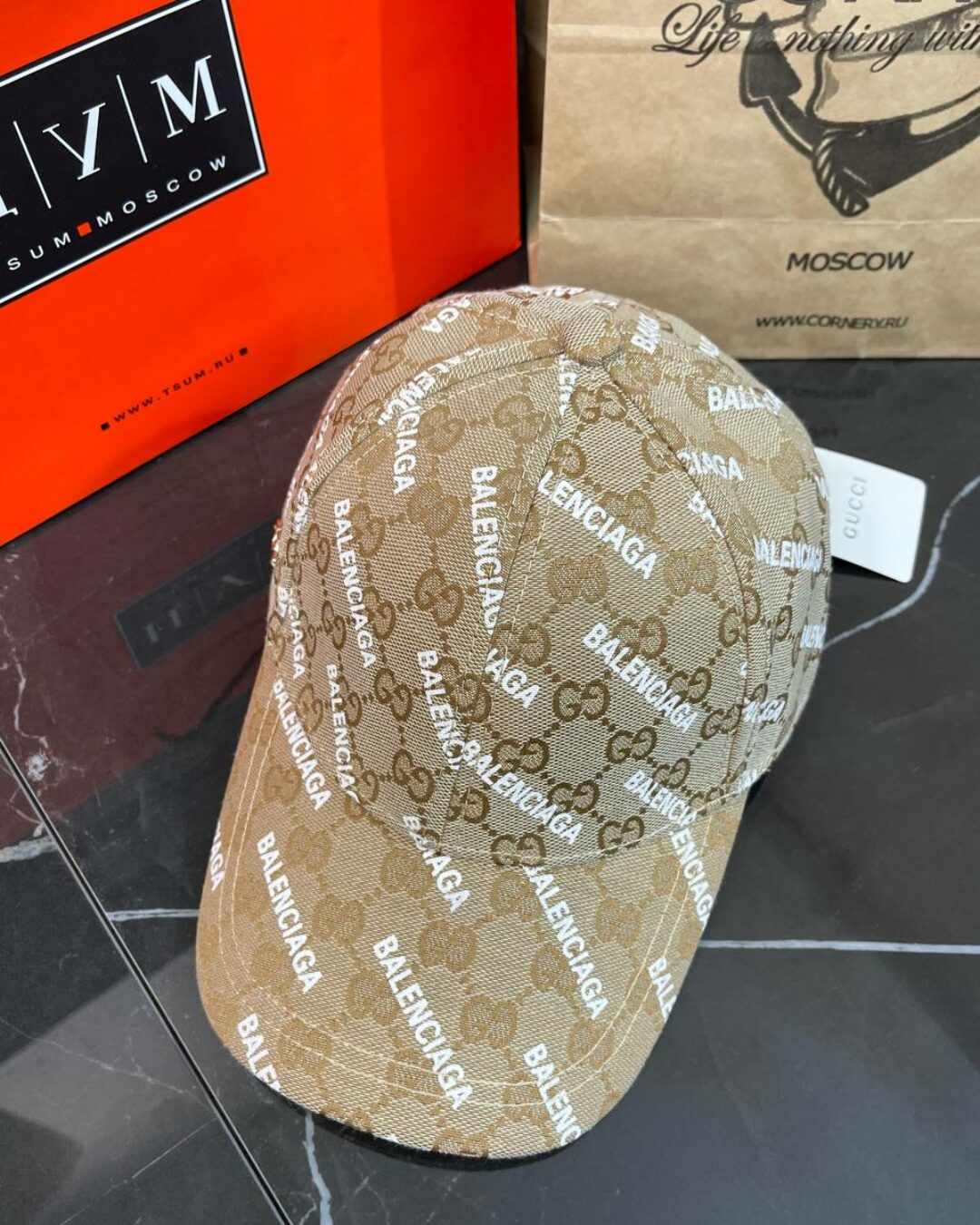 Кепка Balenciaga x Gucci