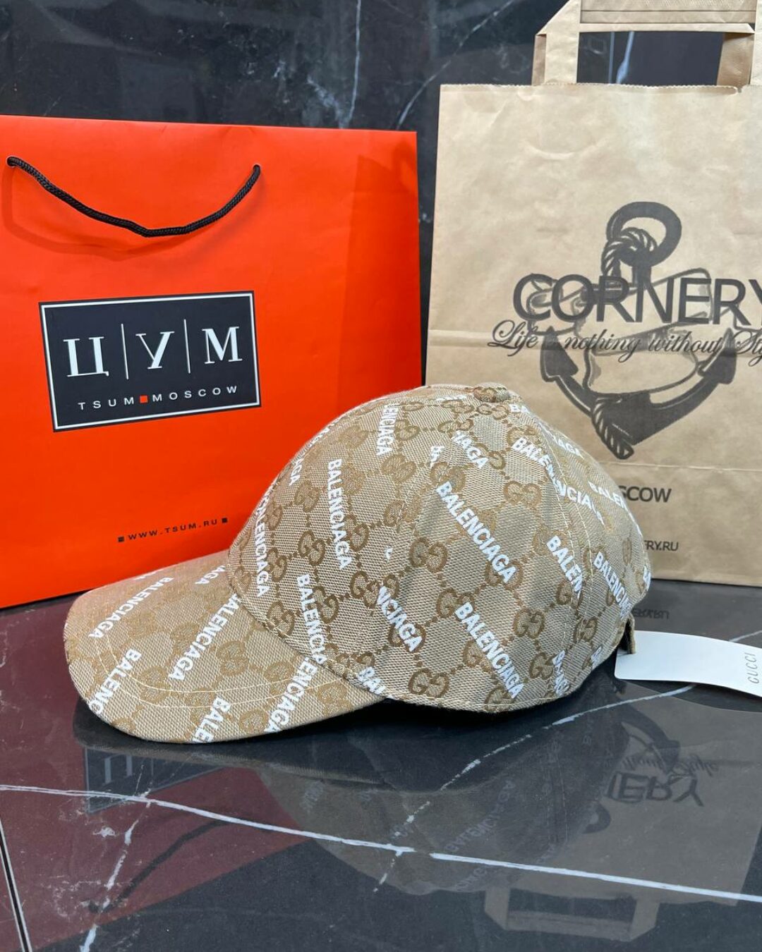 Кепка Balenciaga x Gucci