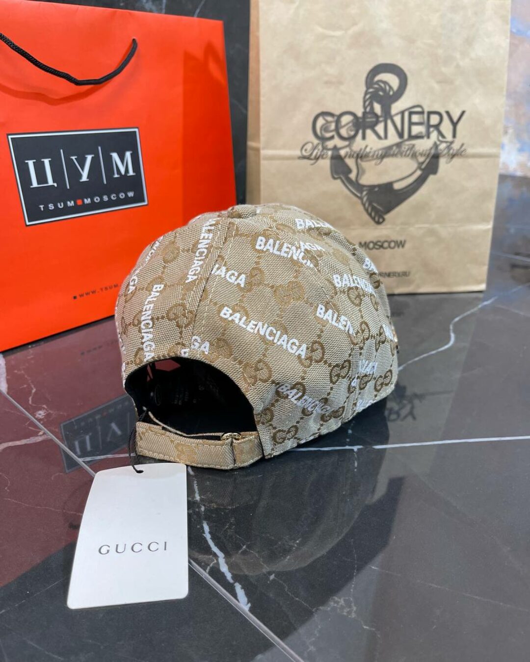 Кепка Balenciaga x Gucci