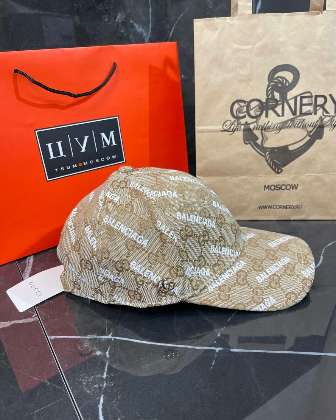 Кепка Balenciaga x Gucci
