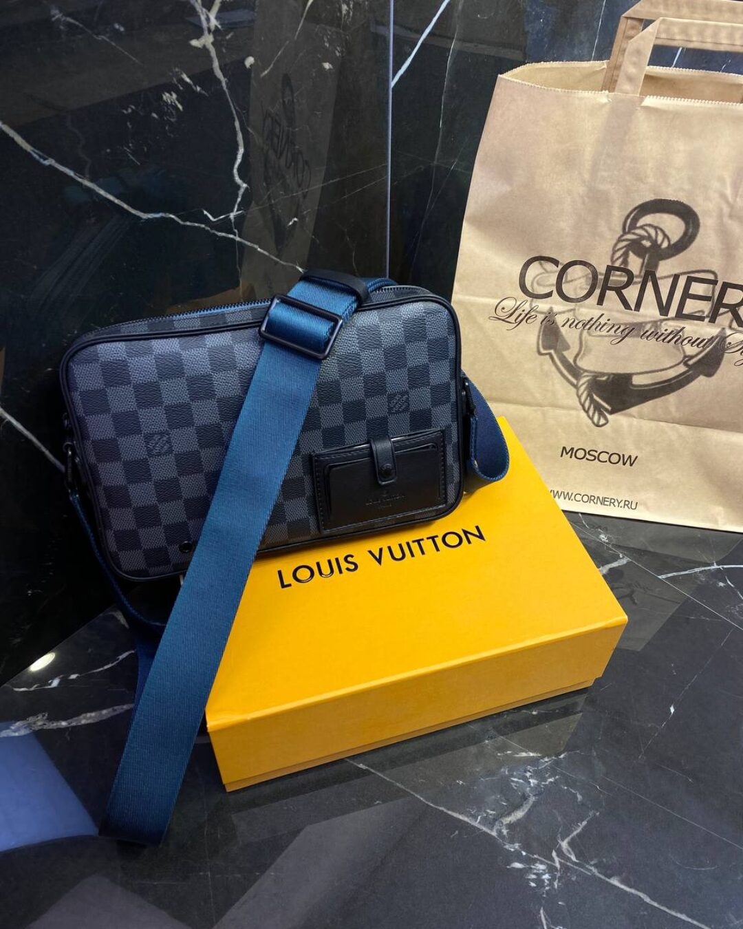 Сумка Louis Vuitton Alpha Damier Graphite