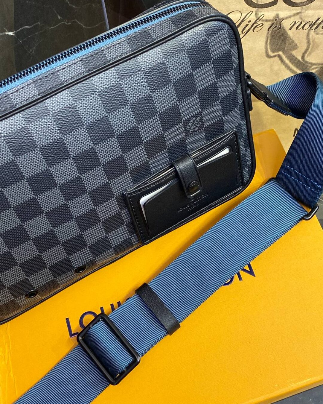 Сумка Louis Vuitton Alpha Damier Graphite