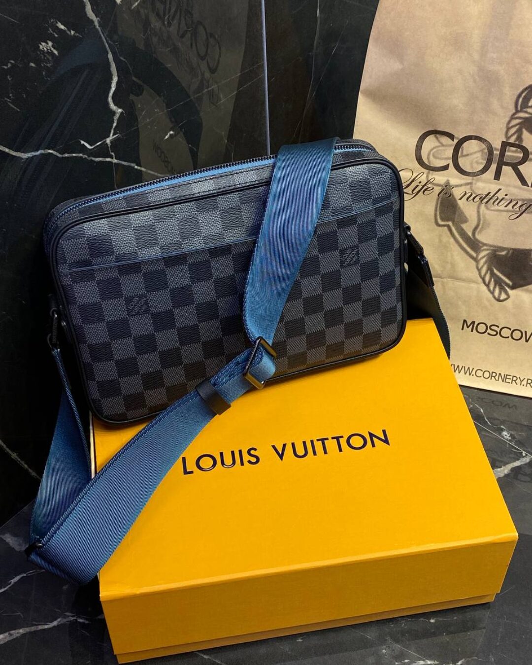 Сумка Louis Vuitton Alpha Damier Graphite