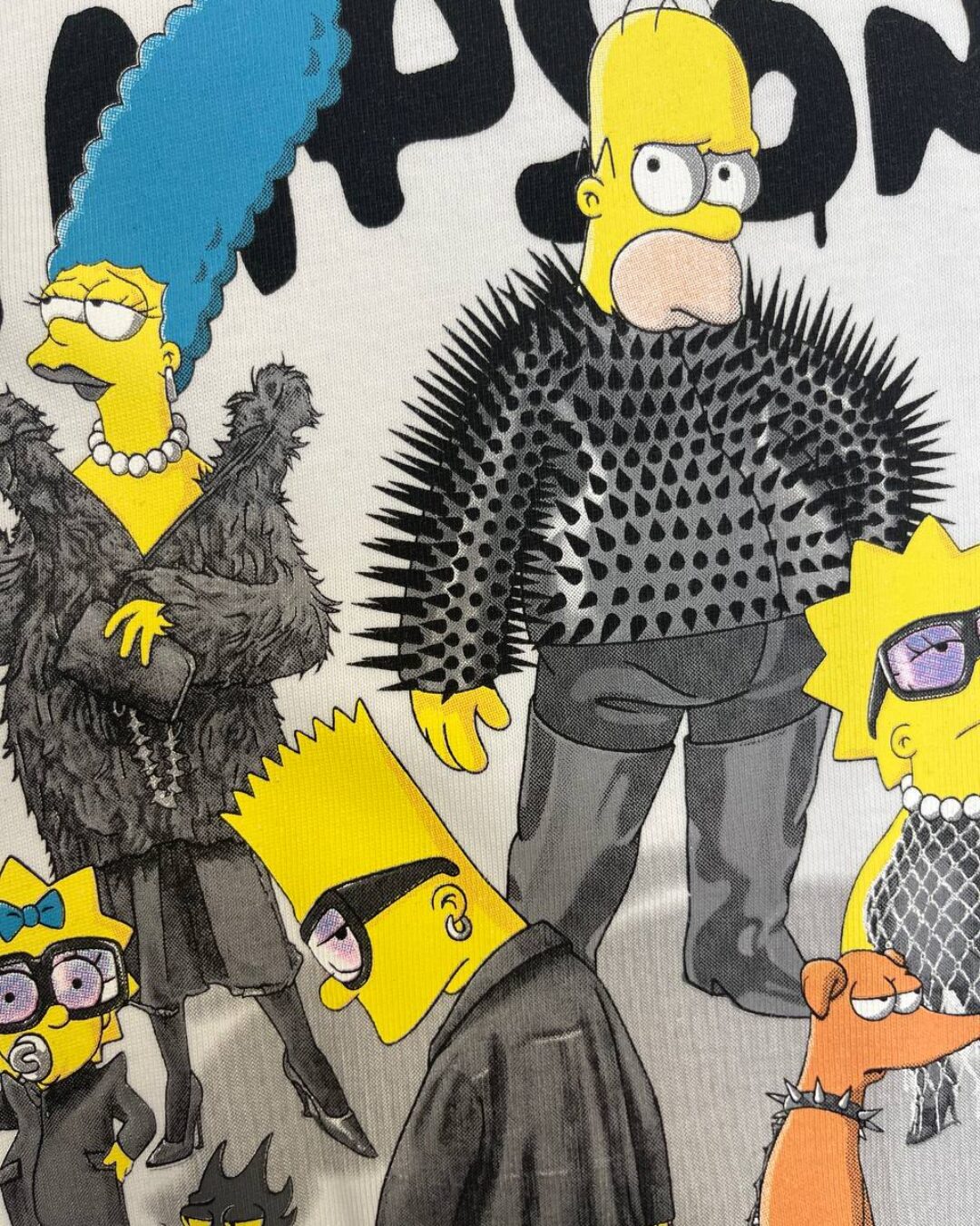 Футболка Balenciaga x Simpsons — фото 9