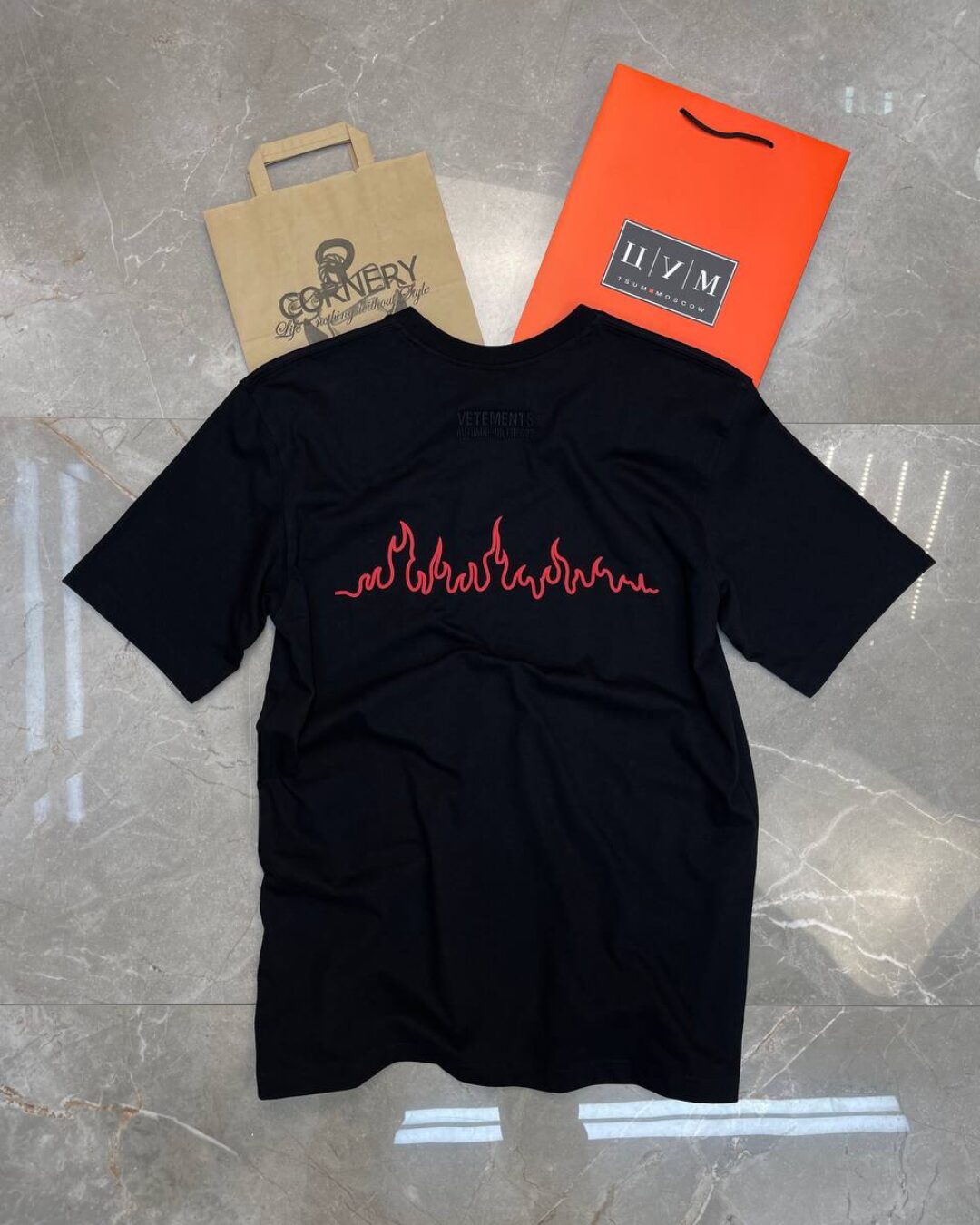 Футболка Vetements Hotter Then You'r Ex — фото 3