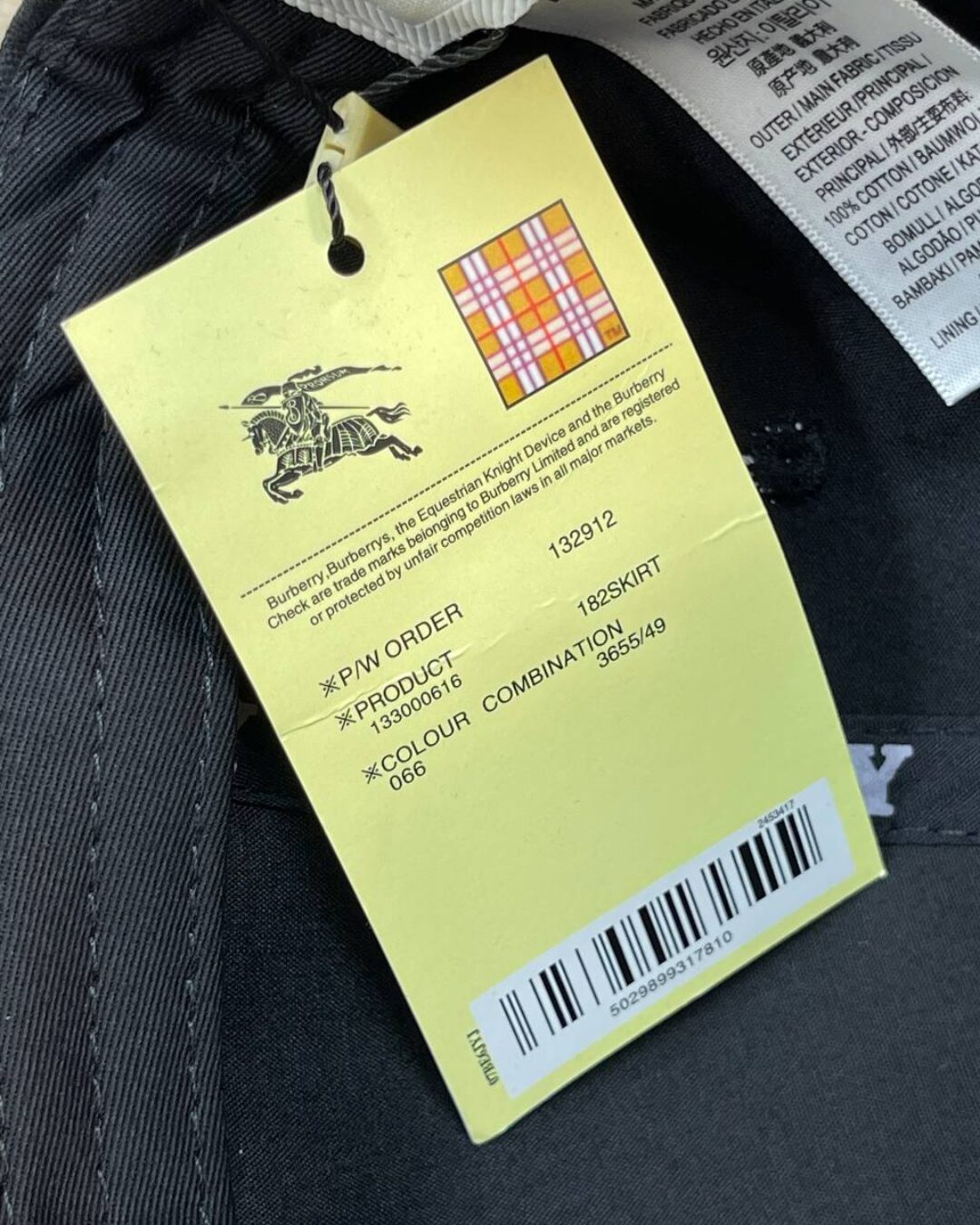 Кепка Burberry