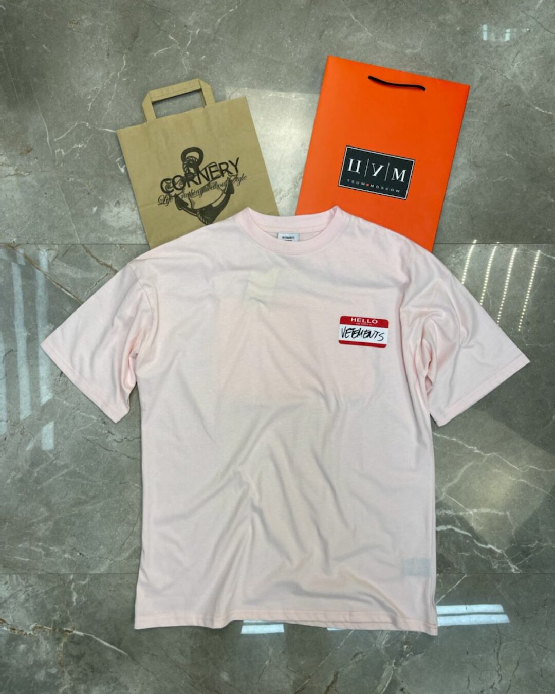 Футболка Vetements My Name Is