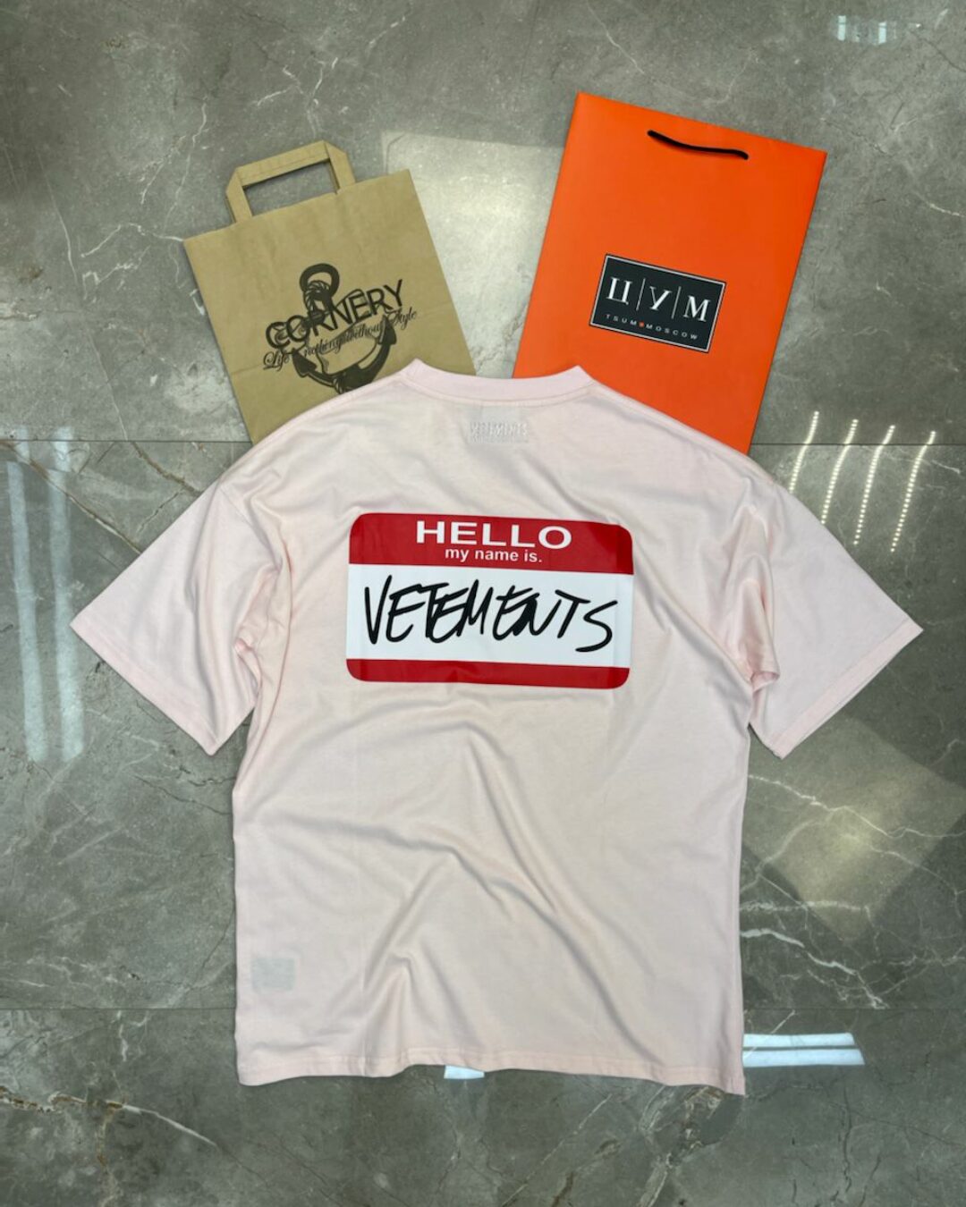 Футболка Vetements My Name Is