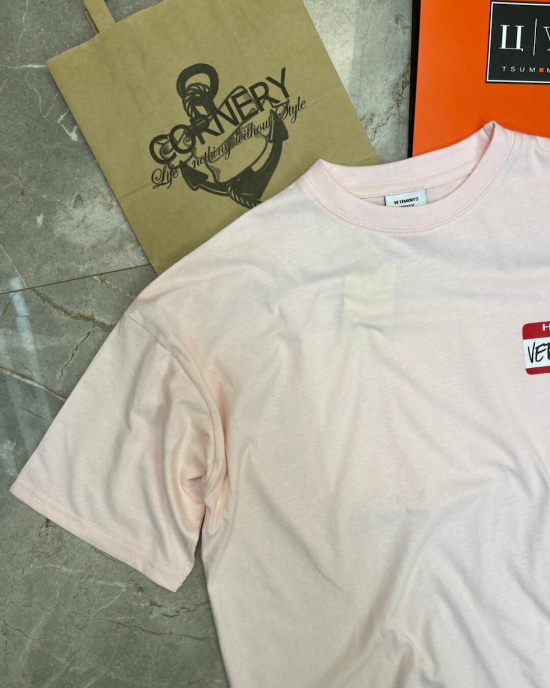 Футболка Vetements My Name Is