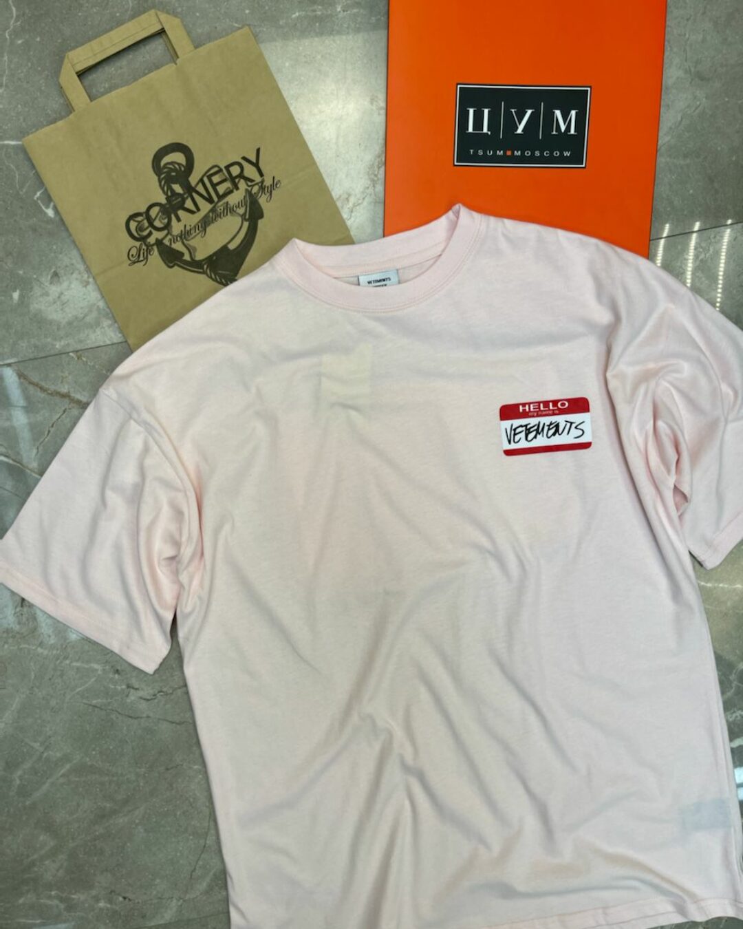 Футболка Vetements My Name Is