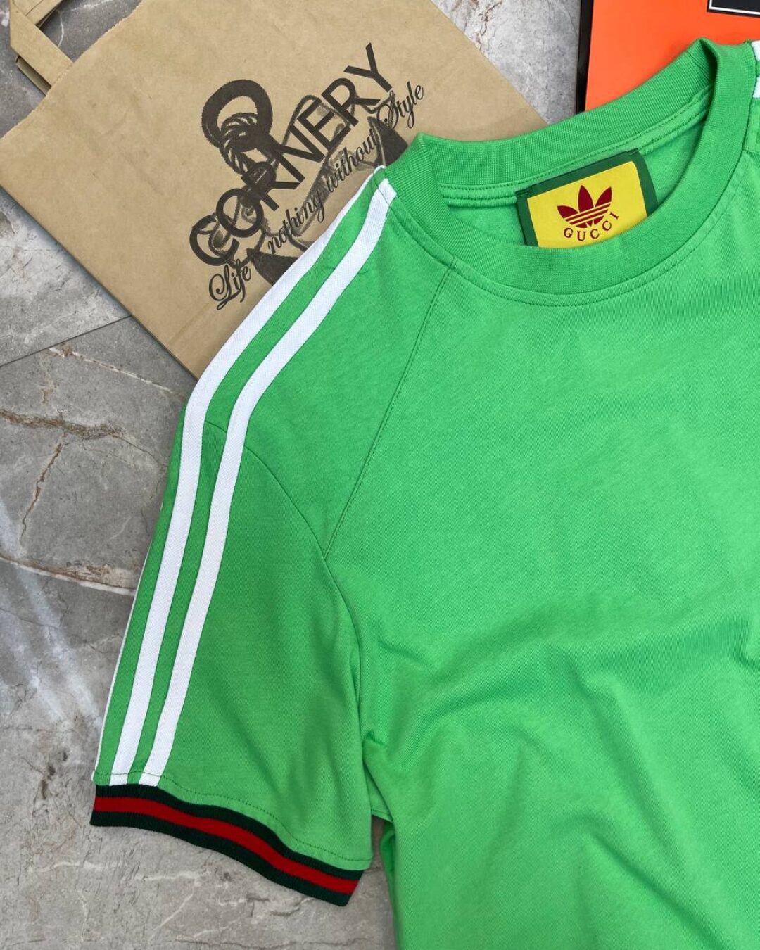 Футболка Gucci x Adidas — фото 3