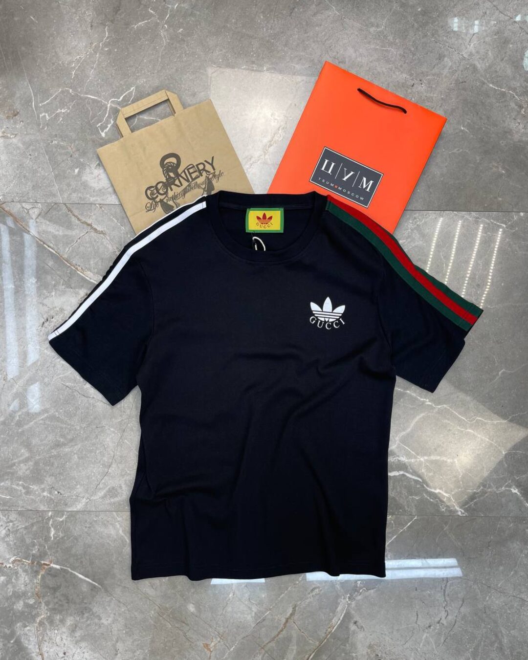 Футболка Gucci x Adidas