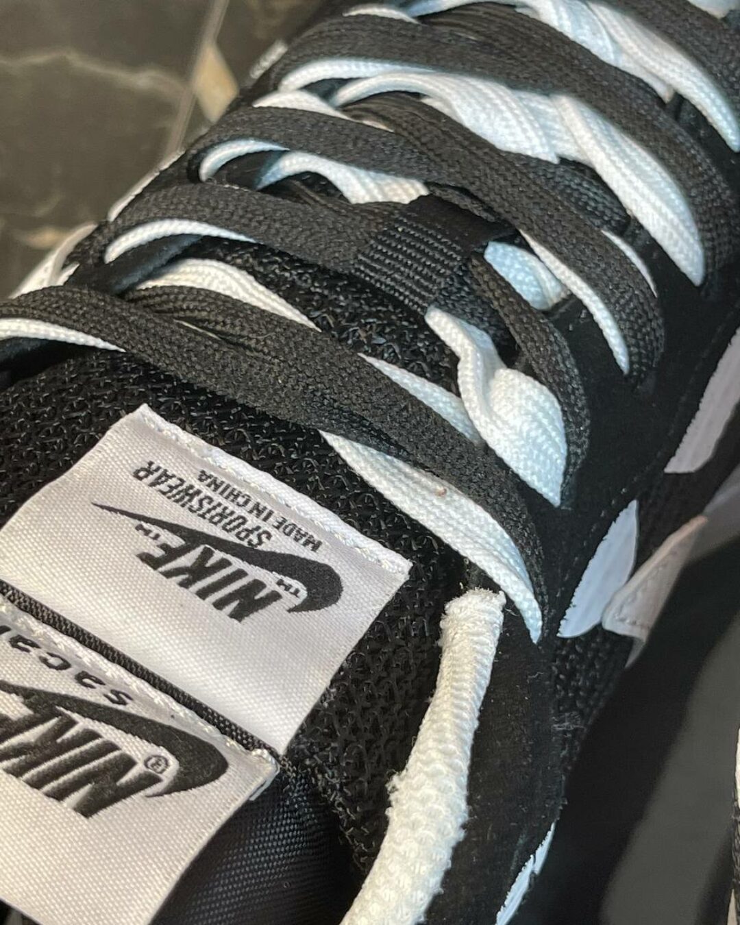 Кроссовки Nike x Sakai VaporWaffle Black