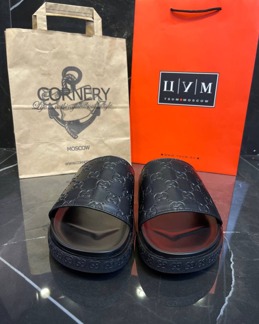 Тапки Gucci (дисконт) — фото 3
