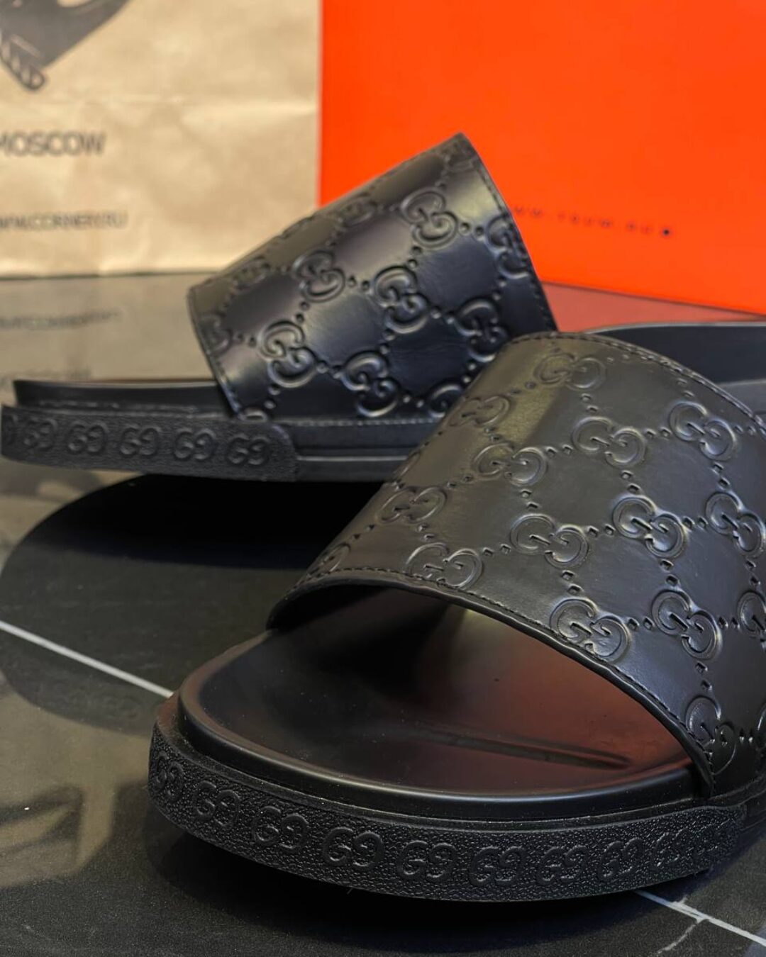 Тапки Gucci (дисконт) — фото 8