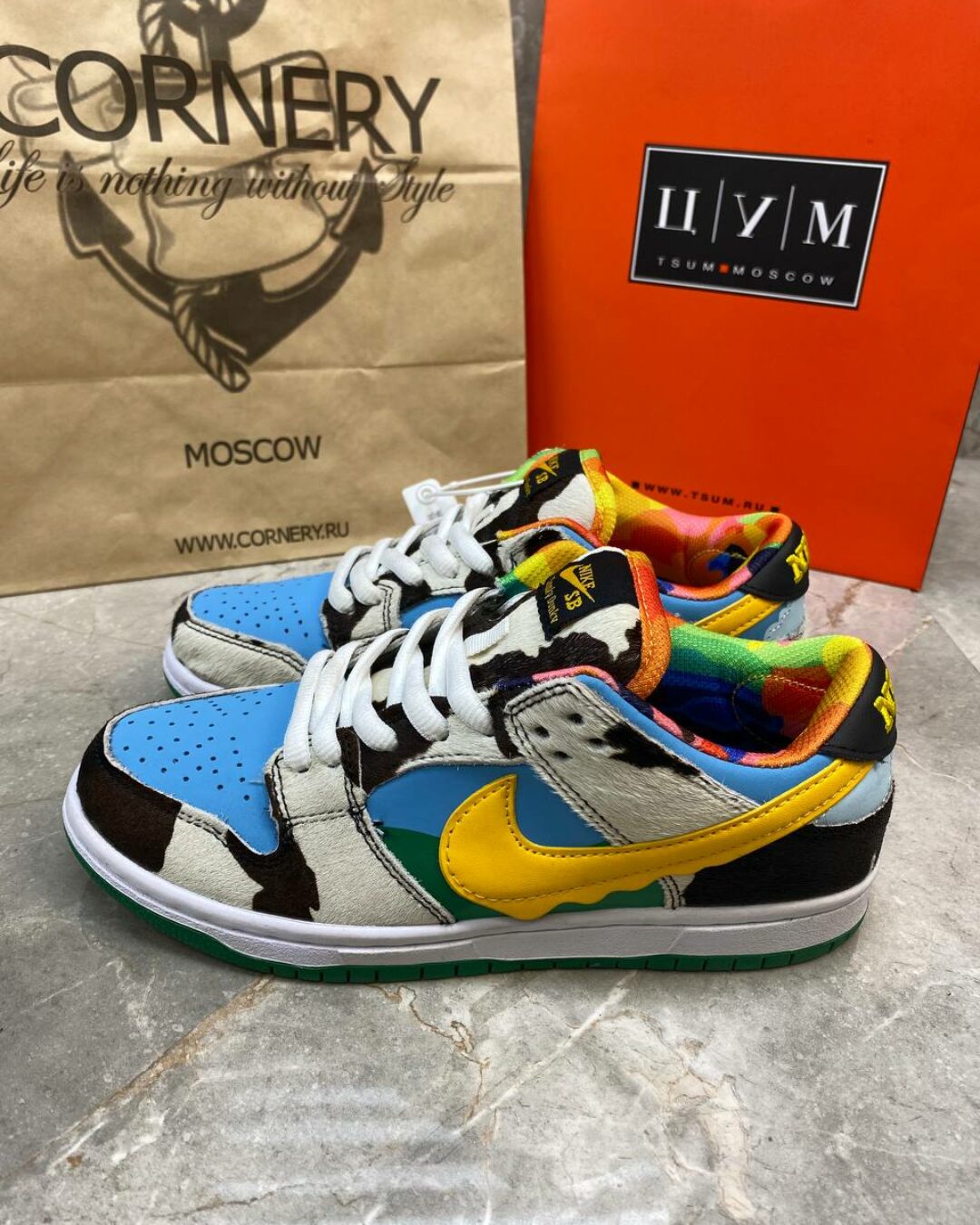 Кеды Nike SB Dunk Low Ben & Jerrys Chunky Dunky