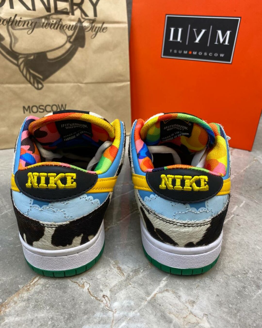 Кеды Nike SB Dunk Low Ben & Jerrys Chunky Dunky