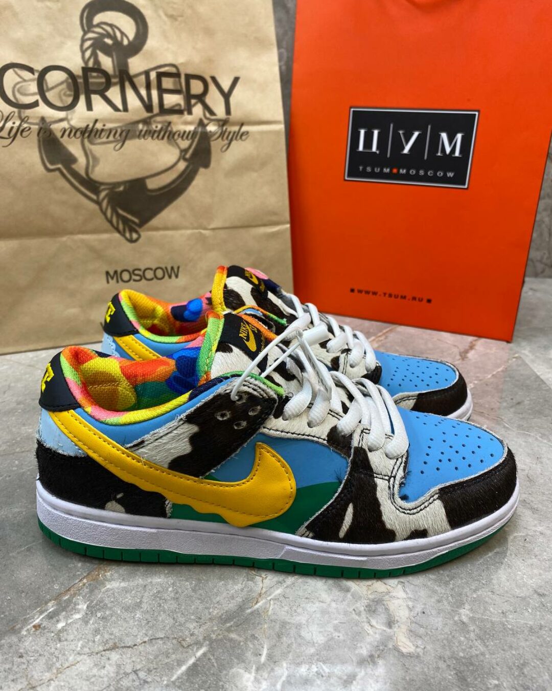Кеды Nike SB Dunk Low Ben & Jerrys Chunky Dunky