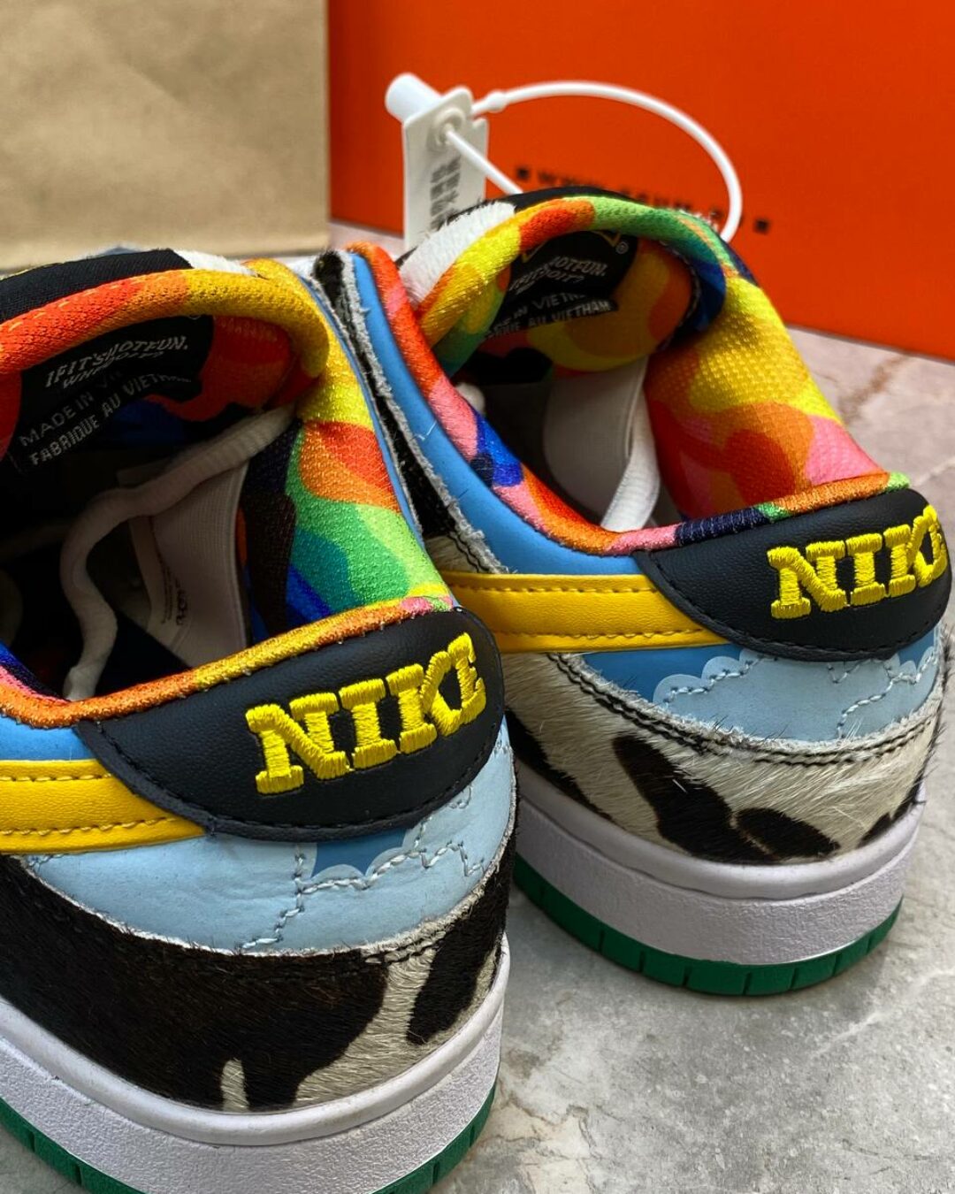 Кеды Nike SB Dunk Low Ben & Jerrys Chunky Dunky