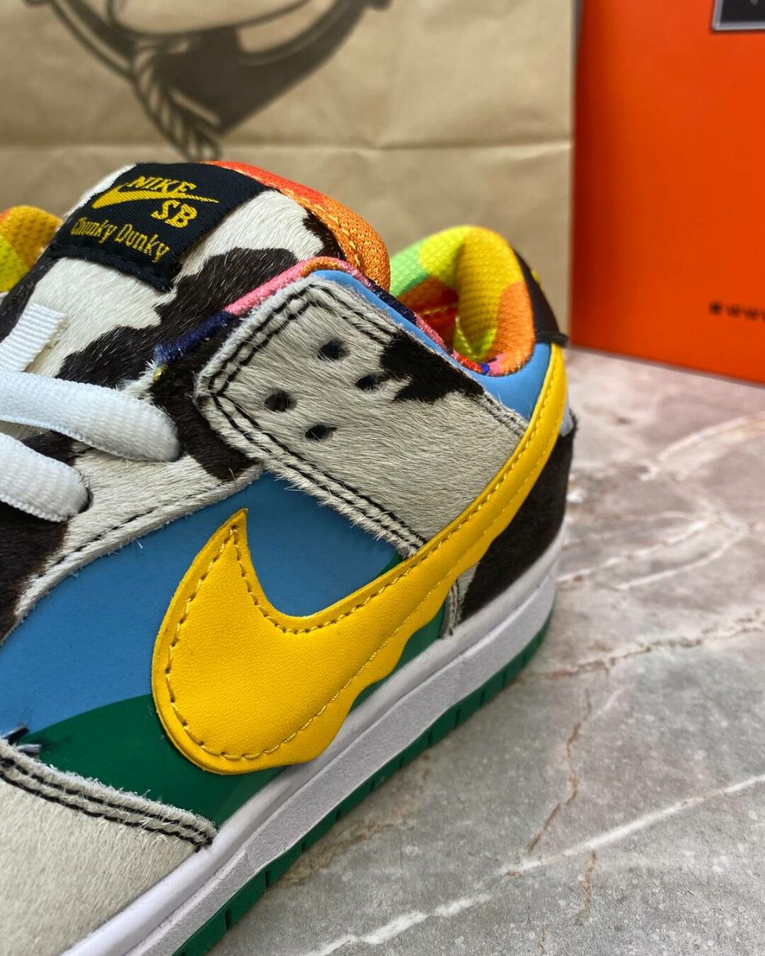 Кеды Nike SB Dunk Low Ben & Jerrys Chunky Dunky