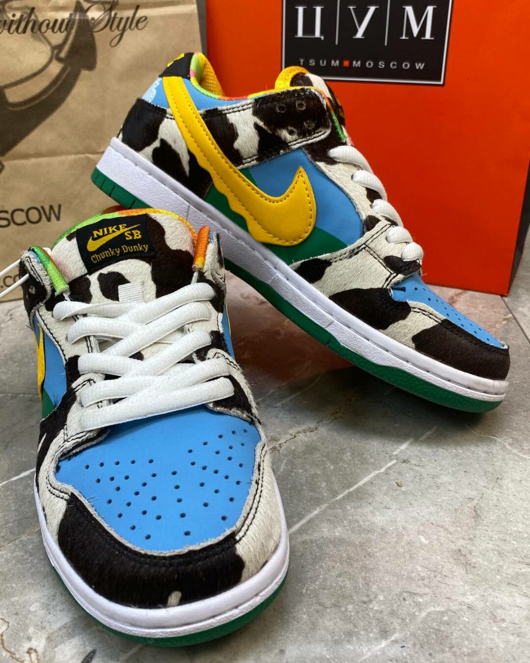 Кеды Nike SB Dunk Low Ben & Jerrys Chunky Dunky