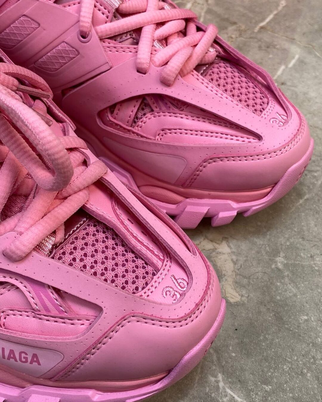 Кроссовки Balenciaga Track Trainer Pink — фото 6