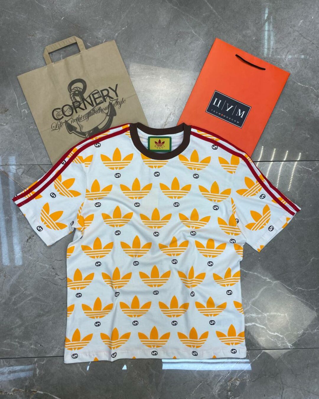 Футболка Gucci x Adidas